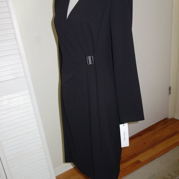 Elon Musk Pin Blazer - Women`s Version Dress - Calvin Klein- size 6 - NEW - Picture 6 of 16
